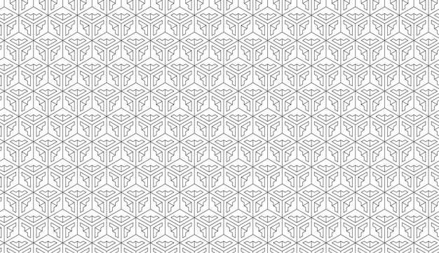 Geometric pattern seamless Trendy design vector background for web backdrop or paper print