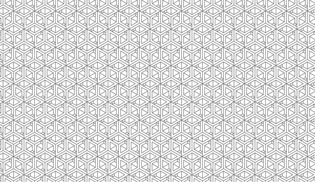 Geometric pattern seamless Trendy design vector background for web backdrop or paper print