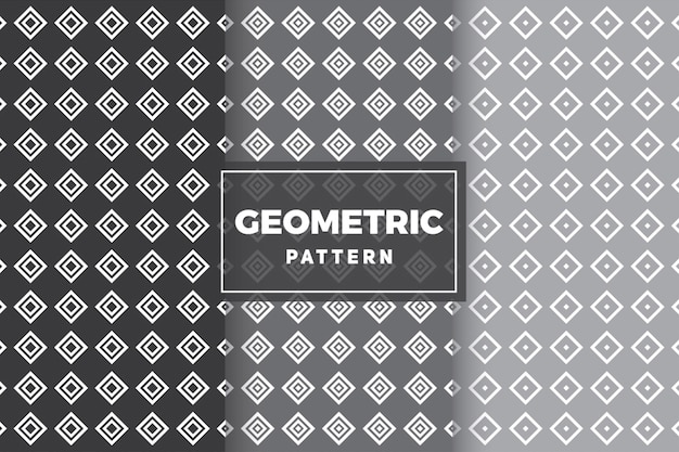 Geometric Pattern Set. Simple, Minimalist Designs.