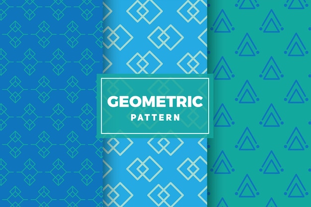 Geometric Pattern Set. Simple, Minimalist Designs.