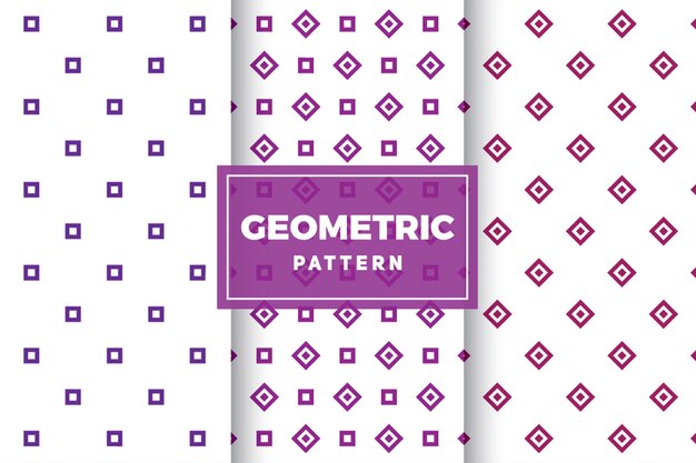 Geometric Pattern Set. Simple, Minimalist Designs