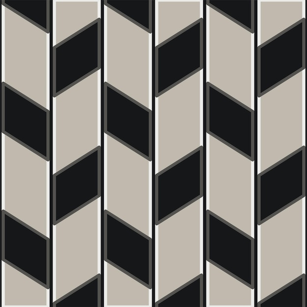 Geometric pattern for textile printing