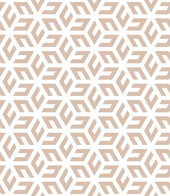 Vector a geometric pattern that is beige and brown.