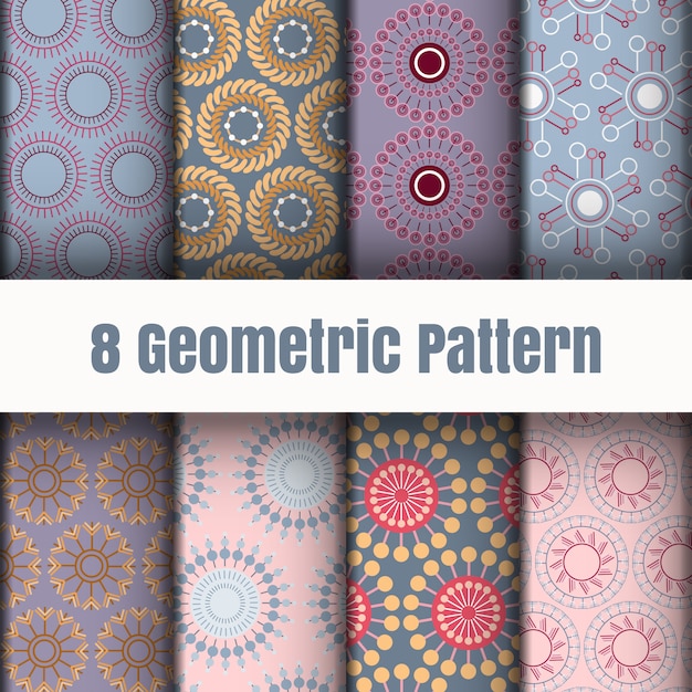 Geometric pattern wallpaper background surface textures