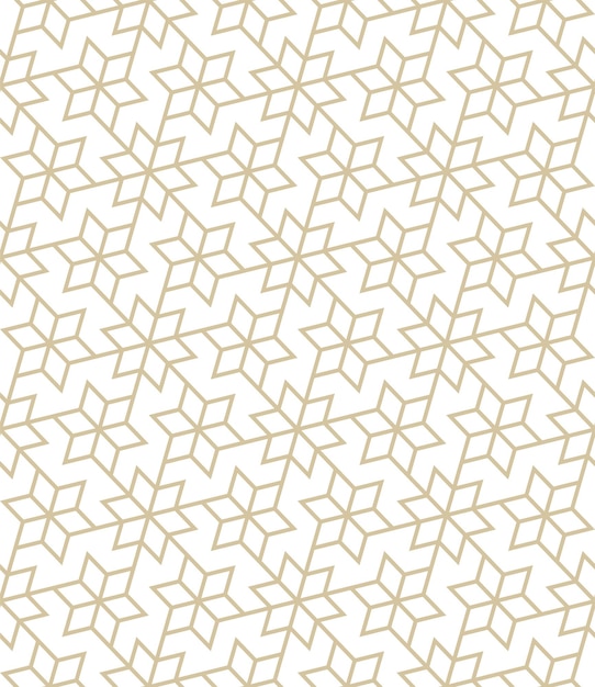 Vector geometric pattern with geometric shapes on a white background