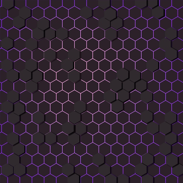 Geometric pattern with modern dark background