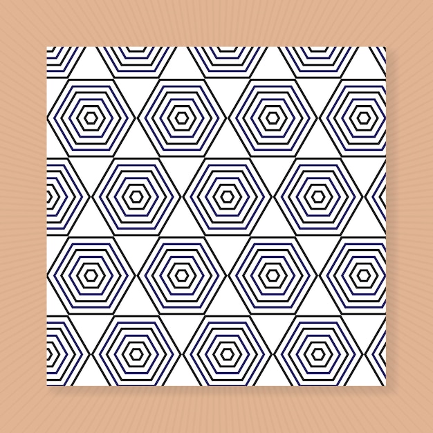 Geometric Pattern With Polygon Shapes