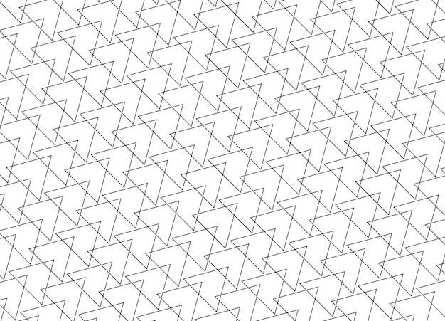 The geometric pattern with triangles. seamless vector background