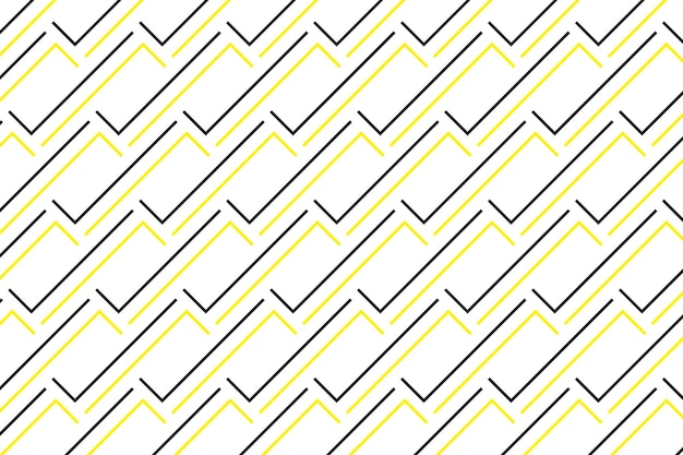 geometric pattern with yellow and black lines