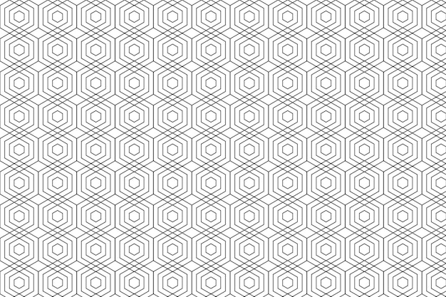 Geometric patterned background design