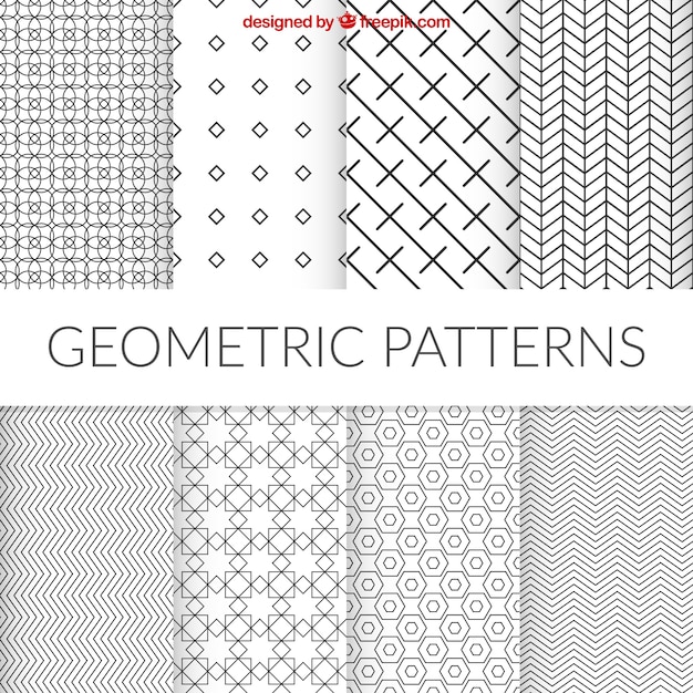 Geometric patterns collection