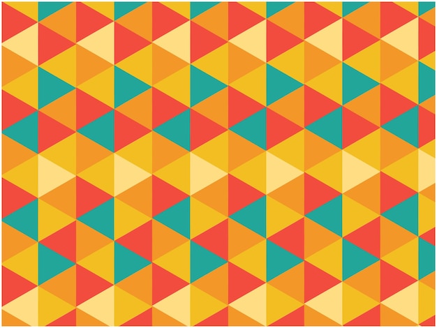 Geometric Patterns Design Colorful Background Vector