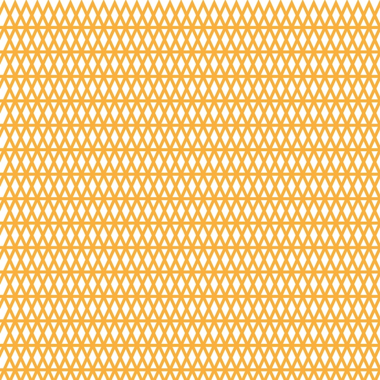 Vector geometric patterns on a yellow background