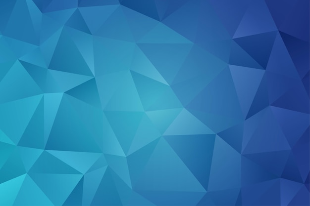 Geometric polygon background. Diamond wallpaper. Elegant pattern in blue color