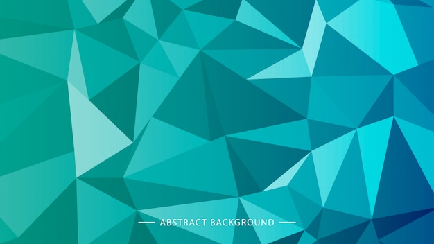 Geometric, polygonal light blue background for printing or web site