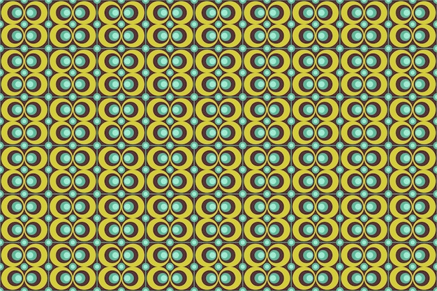 Geometric retro style pattern background design