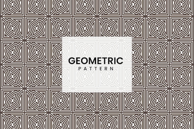 Geometric seamless abstract pattern