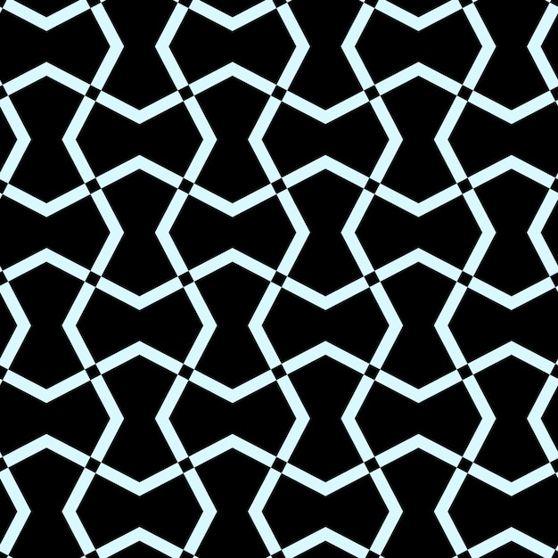 Geometric Seamless Fabric Pattern