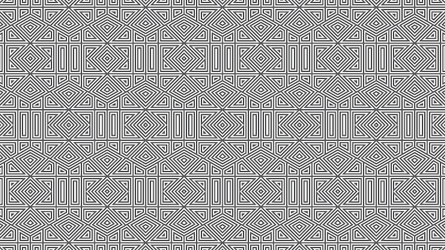 Geometric seamless lines pattern background