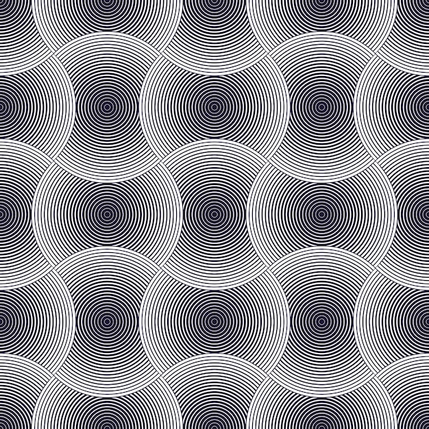Premium Vector | Geometric seamless pattern, abstract tiling background