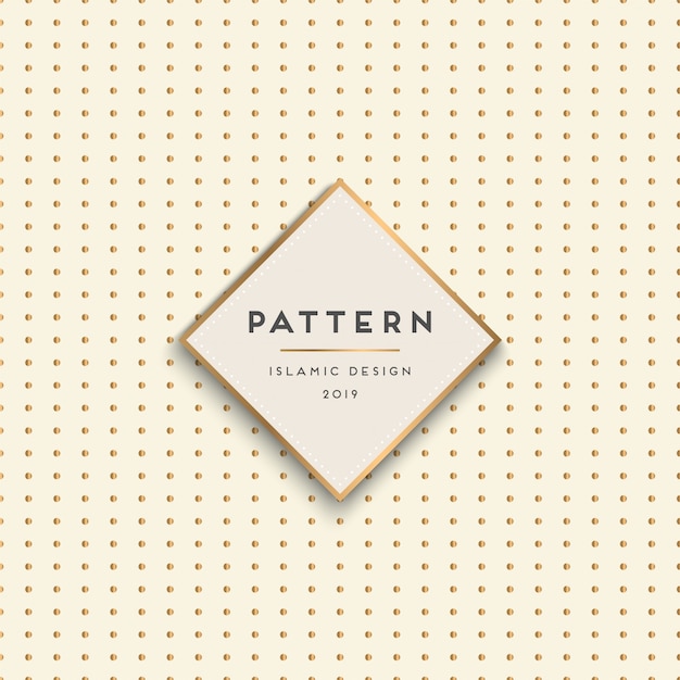 Geometric seamless pattern background