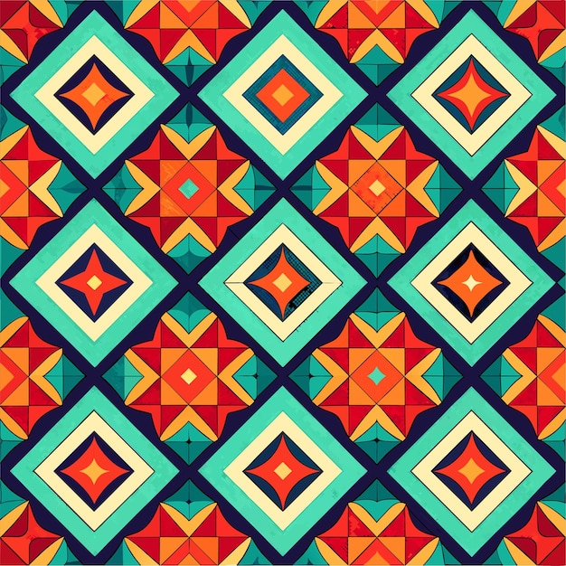 geometric seamless pattern background