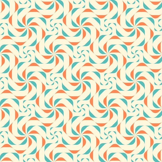 Geometric seamless pattern background.