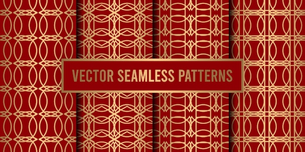 Geometric seamless pattern background