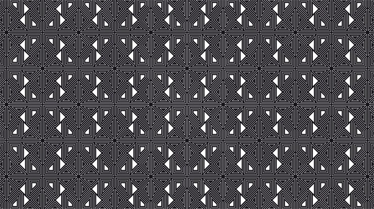 Vector geometric seamless pattern background