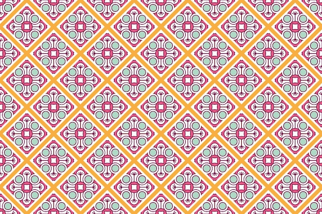 geometric seamless pattern, circle element