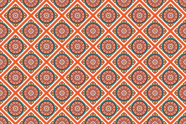 geometric seamless pattern, circle element