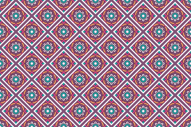 geometric seamless pattern, circle element