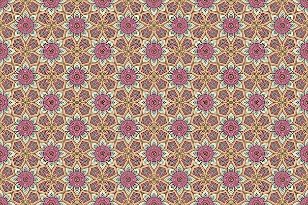 geometric seamless pattern, circle element