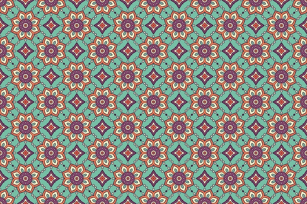 geometric seamless pattern, circle element