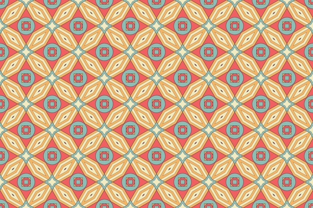 geometric seamless pattern, circle element