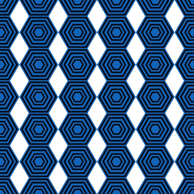 Geometric seamless pattern design tiles