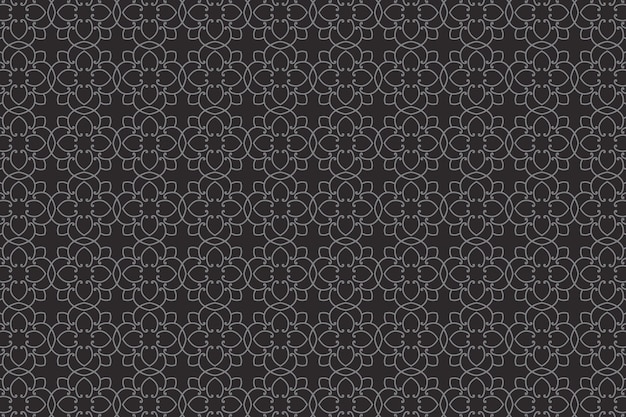 Vector geometric seamless pattern tile