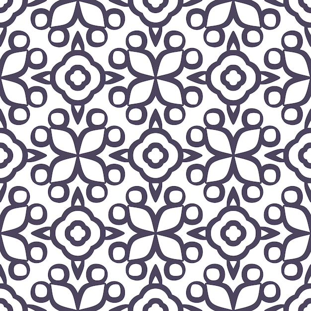 Geometric seamless pattern vector illustration