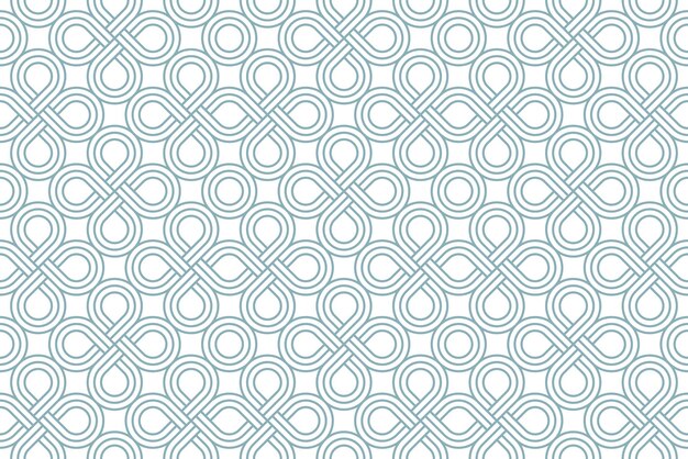 geometric seamless pattern vector trendy vintage tiling endless background geometrical decorative grid