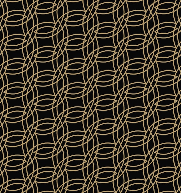 ライン モダンなミニマリスト スタイル パターン背景を持つ幾何学的なシームレス パターン