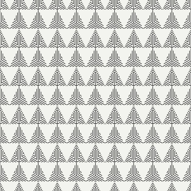 Geometric seamless pattern with triangle