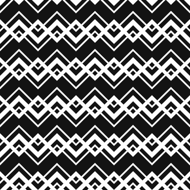 Vector geometric seamless pattern