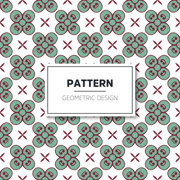 Geometric seamless pattern