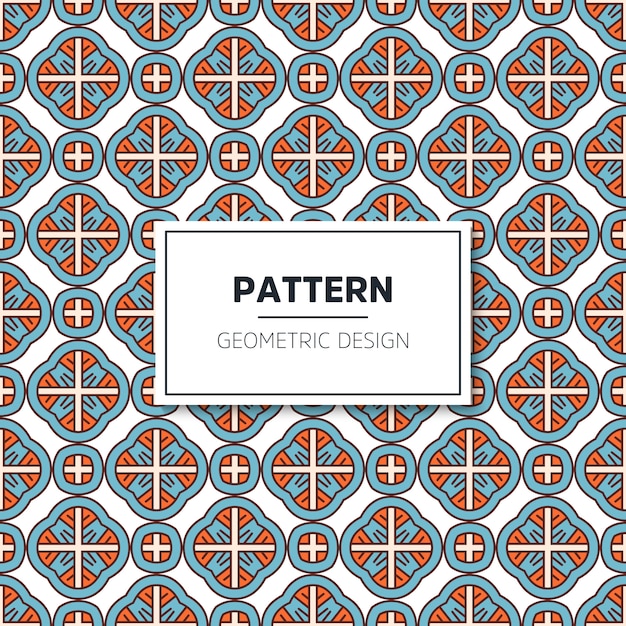 geometric seamless pattern