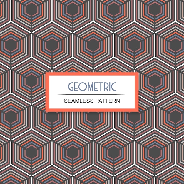 Geometric seamless pattern