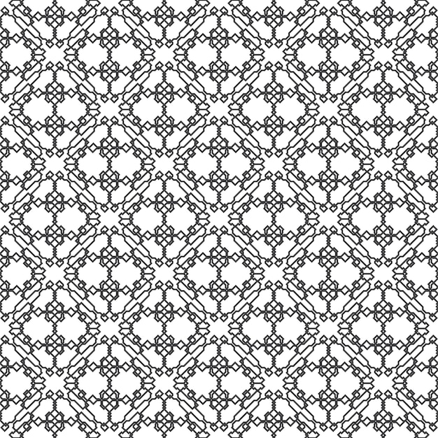 Geometric seamless pattern