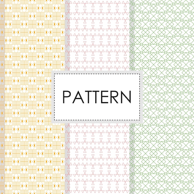 Geometric seamless pattern