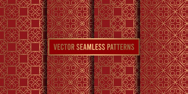 Geometric seamless pattern