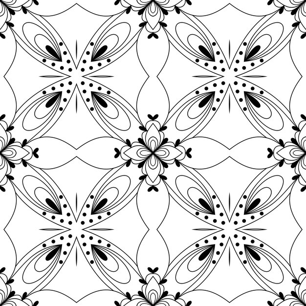 Geometric seamless pattern