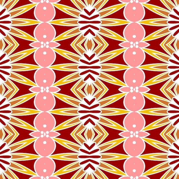 Geometric seamless pattern